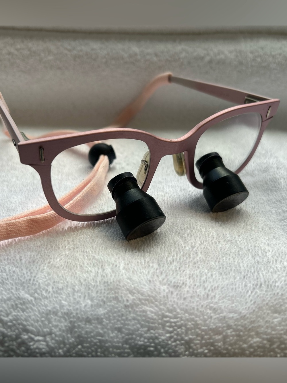 Pink Women’s Optical Loupes Glasses